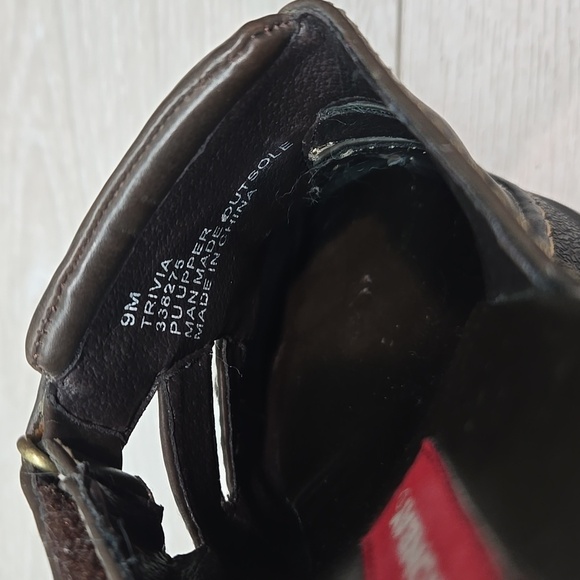 Vintage Unionbay Women Trivia Mary Jane Tracktor Chuncky Slip-On Clogs Shoes 9M - Picture 12 of 12